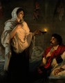 The Lady with the Lamp Miss Nightingale at Scutari Nightingale at a patient Henrietta Rae